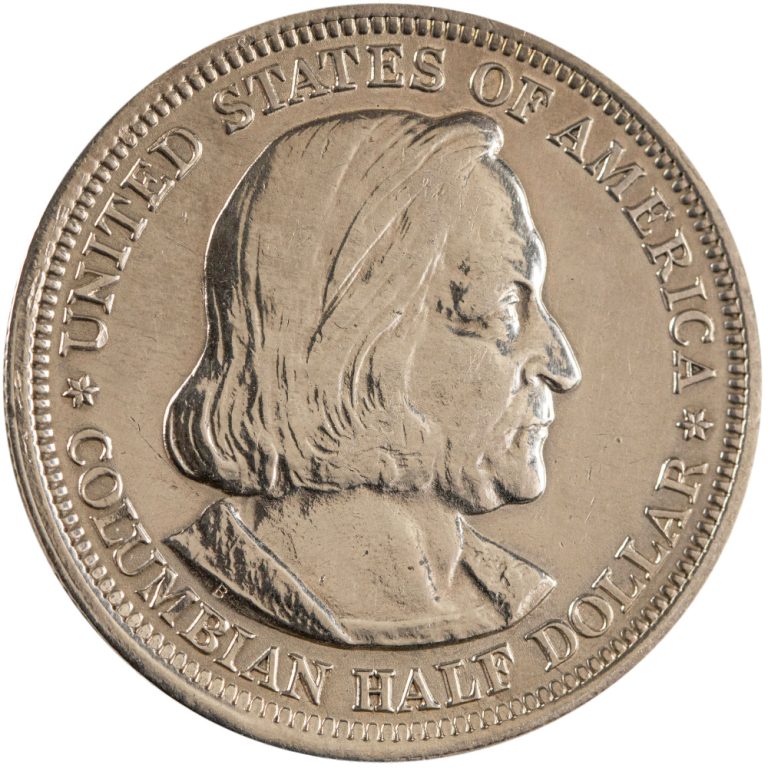 1892-1893 Columbian Expo Silver Half Dollar (Circulated)